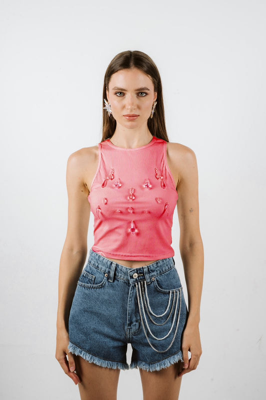 Crystal Tank Top