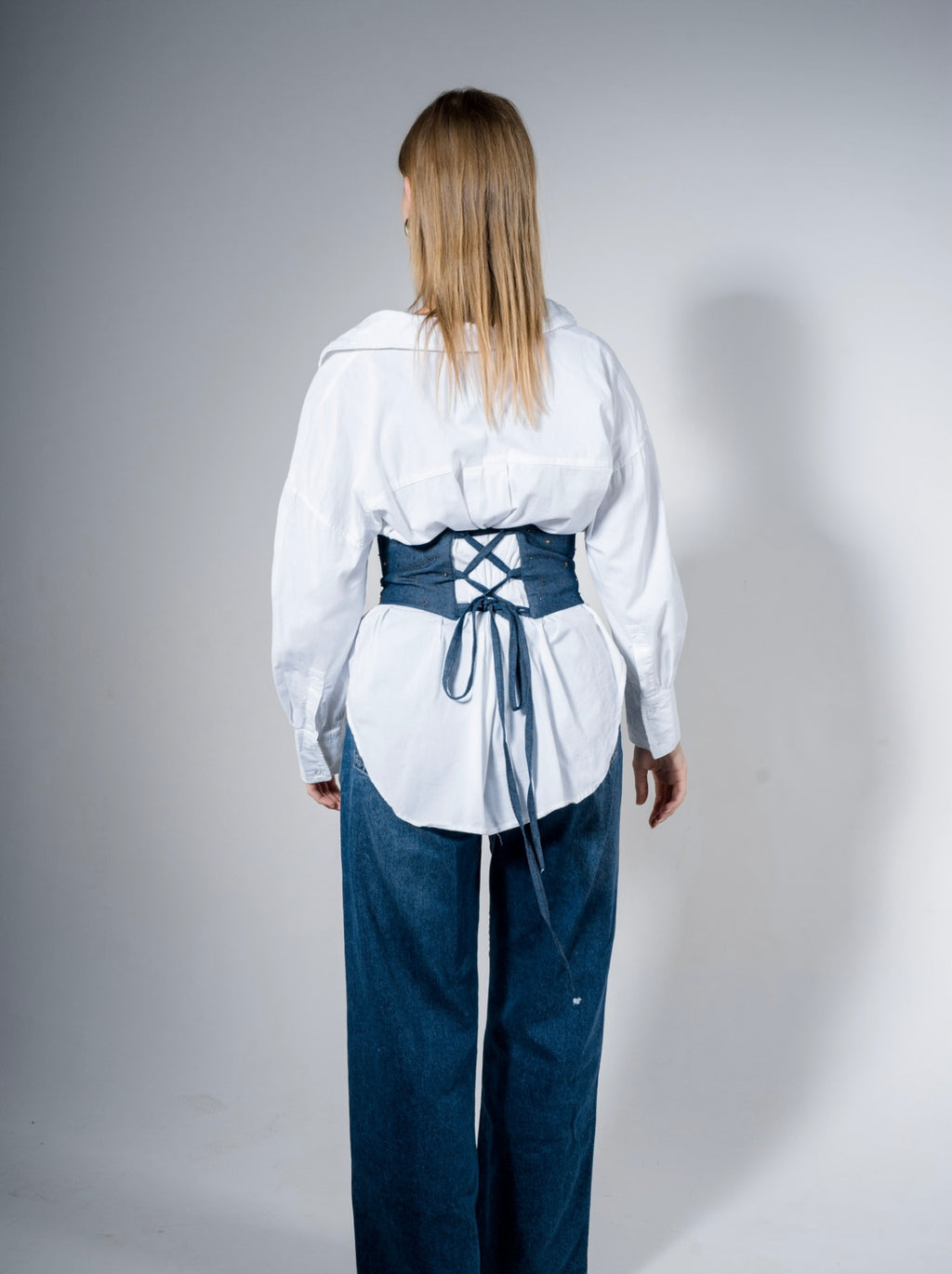 Sparkle Denim Corset