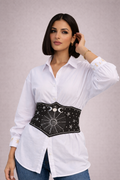 Cosmic Black corset