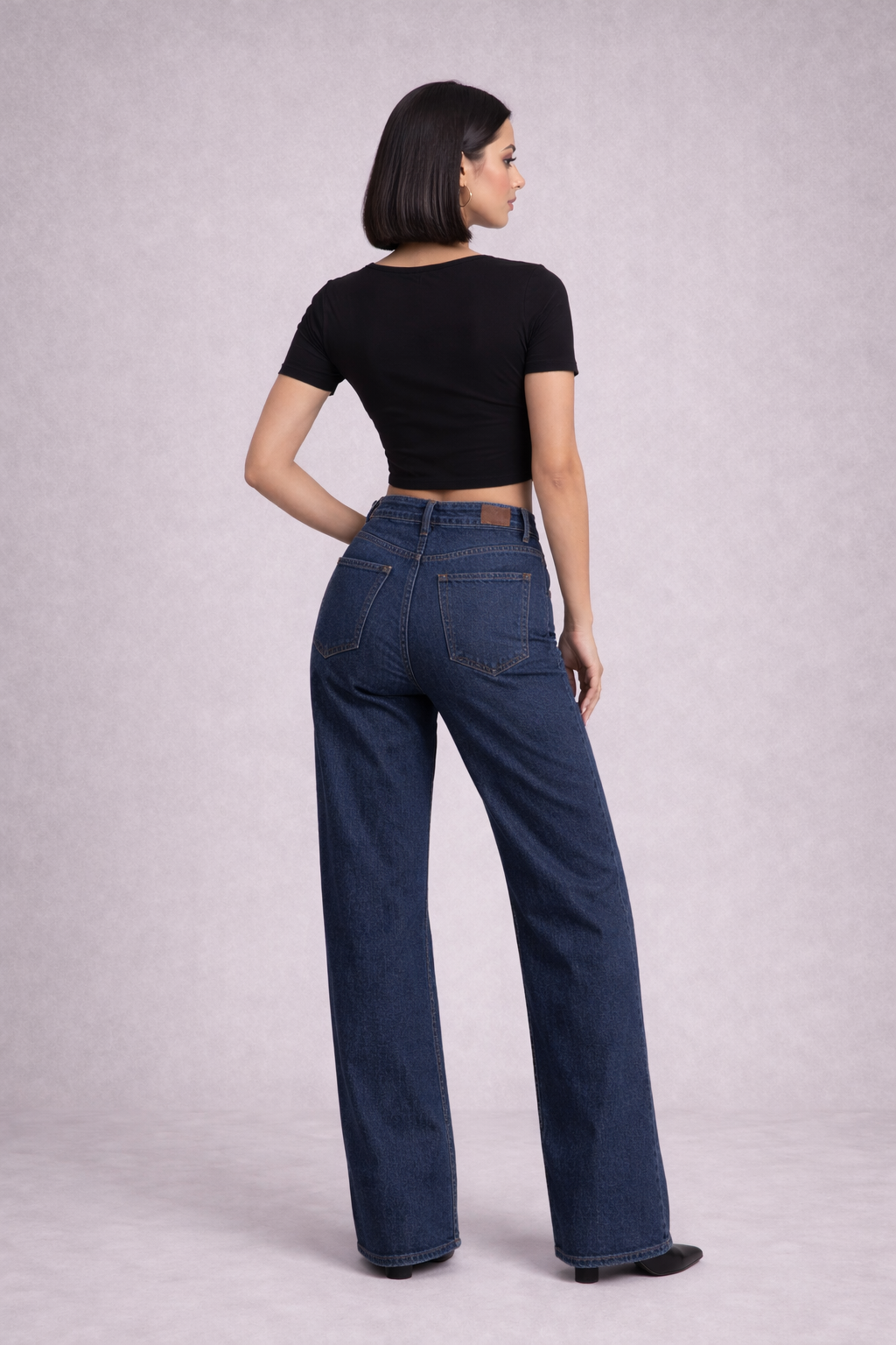 Sparkle Denim Pants