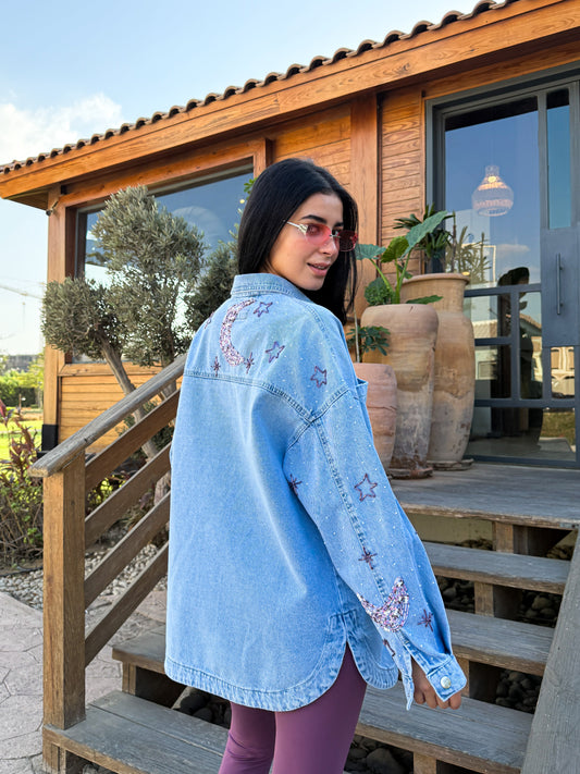 To The Moon and Back (pink)