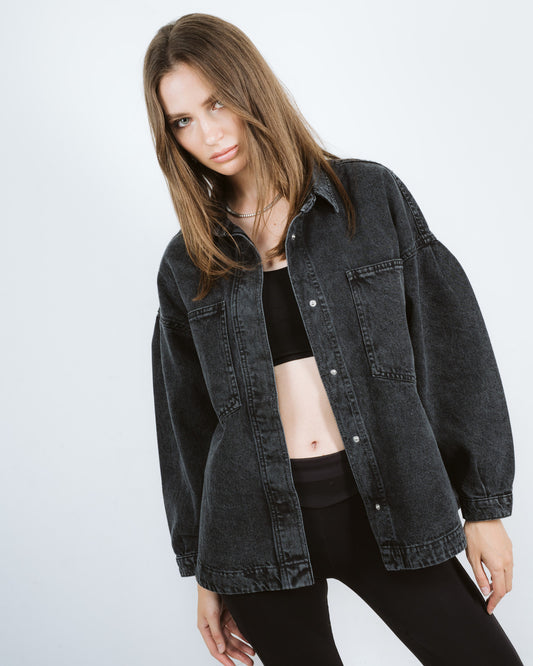 Black Denim Jacket